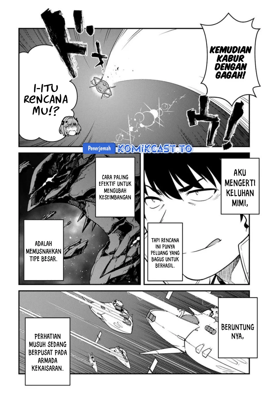 Manga Mezametara Saikyou Soubi to Uchuusen-mochi datta no de Chapter 51.2 Fix gambar 2